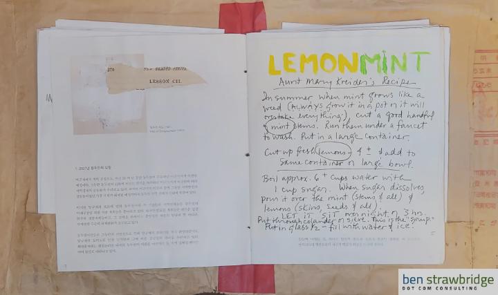 Aunt Mary's Lemon Mint Aunt Mary's Lemon Mint